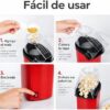 Máquina de Palomitas de Aire Caliente 1200W sin Aceite