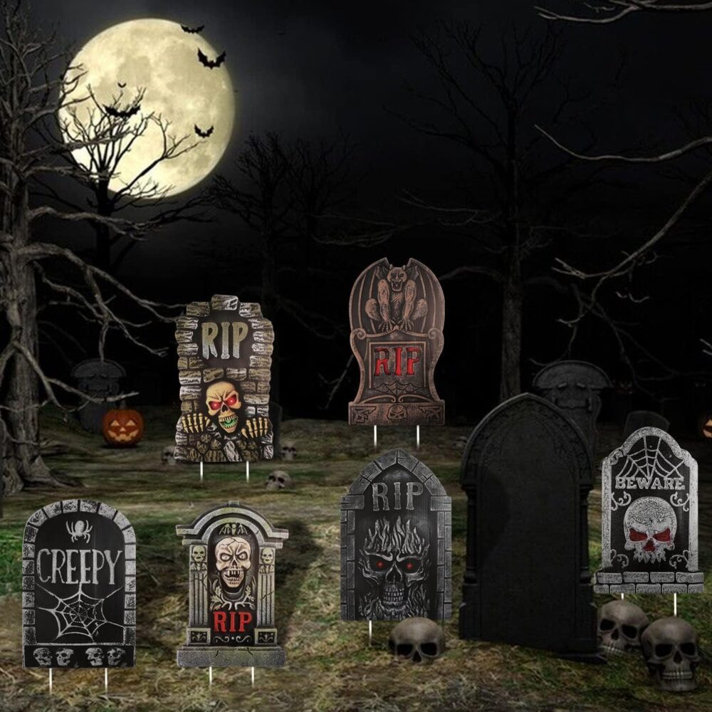 7103Jw4Tv3L._AC_SL1500_ Decoraciones de Halloween para Exteriores