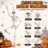 Decoración de Halloween y Día de los Muertos Calaveras Simuladas